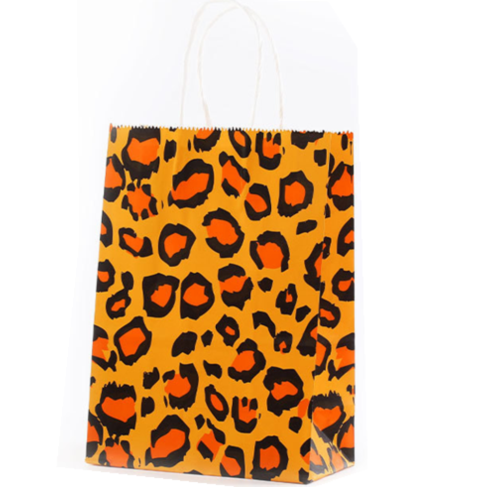 Leopard Print Bag | Birthday Party Theme Bag